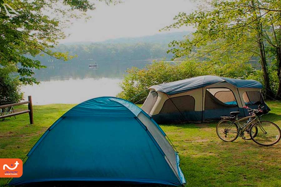کمپینگ در دریاچه چورت