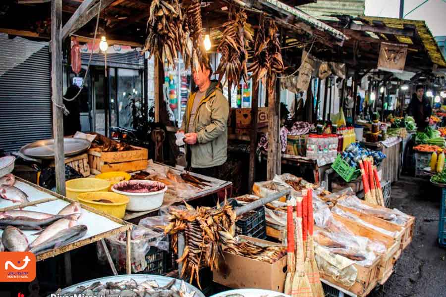 بازار ماهی‌فروشان بندر انزلی