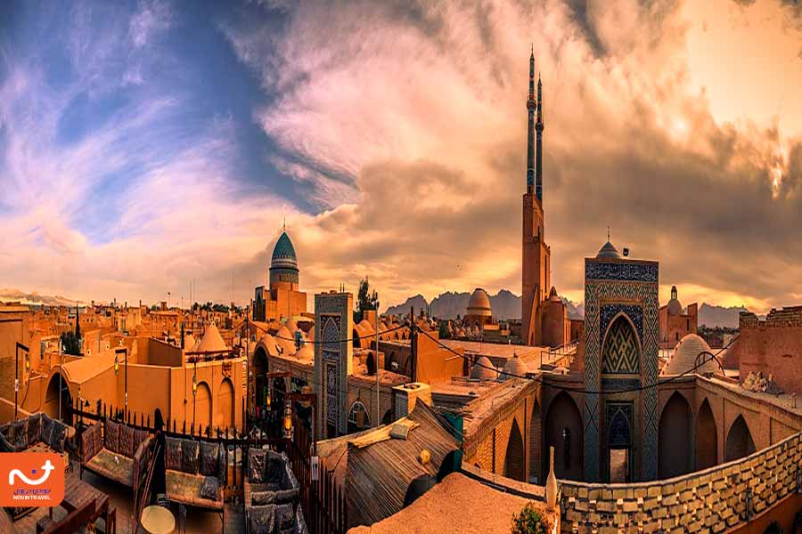 تصویر نمای خارجی مسجد جامع یزد