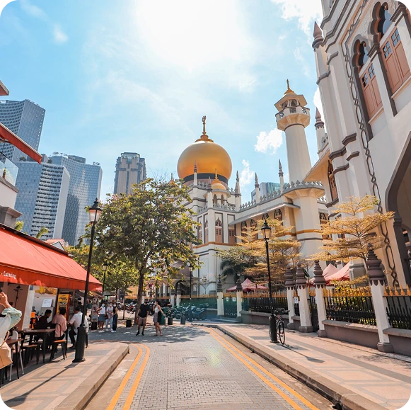 Istanbul airplane ticket illustration