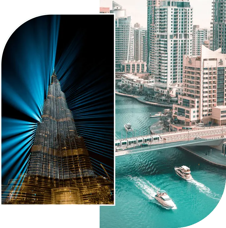 نمایی از برج خلیفه