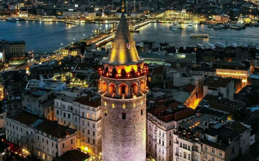 برج گالاتا استانبول جاهای دیدنی استانبول گالاتا کولسی بلیط هواپیما استانبول تور استانبول راهنمای سفر استانبول