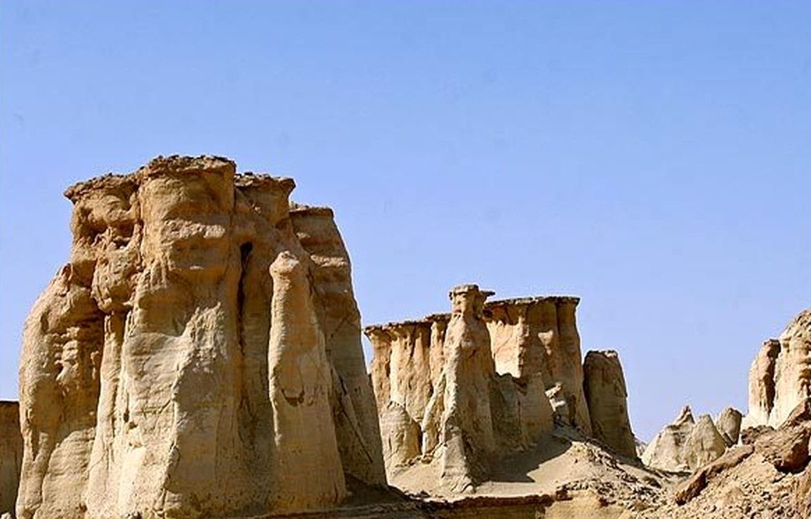 بام قشم بام جزیره قشم جاهای دیدنی قشم بام سهیلی قشم ژئوپارک قشم