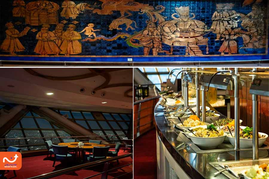 رستوران گردان برج میلاد و بوفه غذا