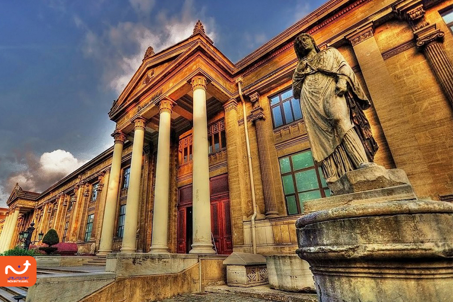 معماری بی نظیر موزه باستان‌شناسی استانبول 