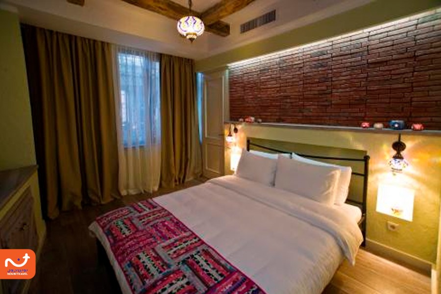 فضای داخلی اتاق های هتل بوتیک 12