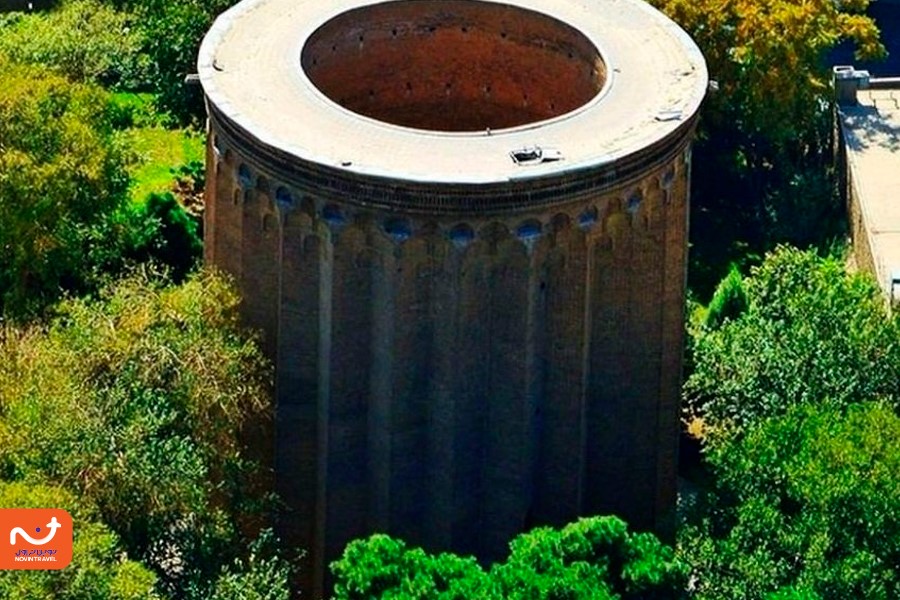 برج طغرل تهران از نمای بالا