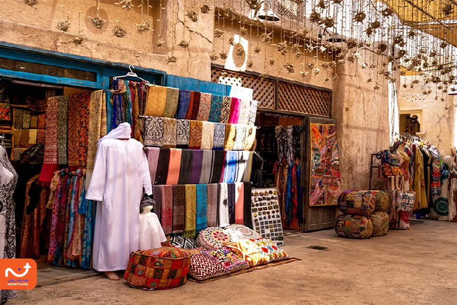 بازار نایف سوق، از مهم‌ترین بازارهای استوک دبی