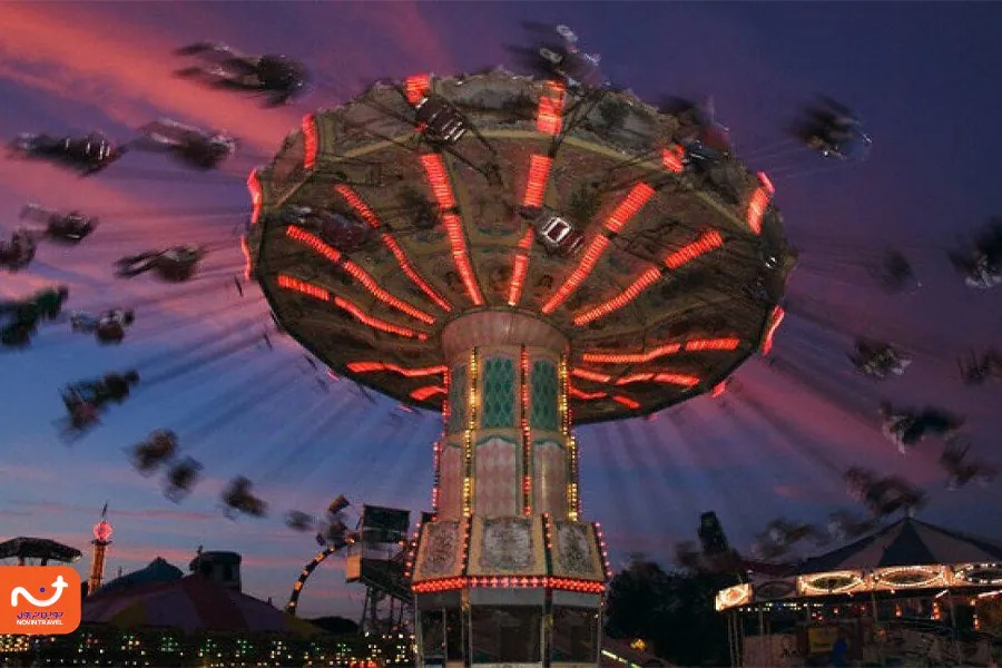 شهربازی ارم، در نزدیکی باغ گیاه‌شناسی تهران