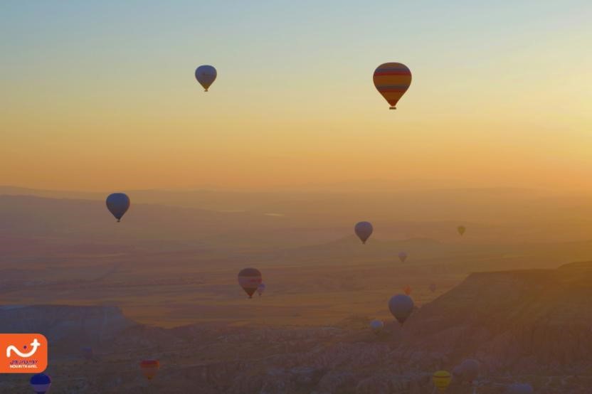 بالون سواری یک تجربه عاشقانه و متفاوت در شهر کاپادوکیه ترکیه است. 