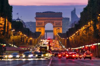 خیابان شانزه لیزه پاریس