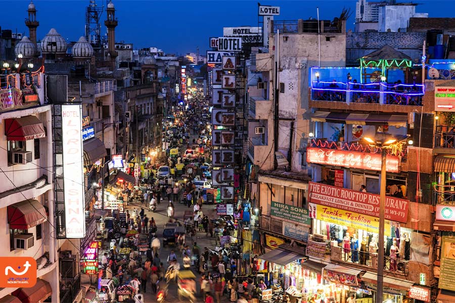 دهلی پایتخت هند، یکی از بزرگترین و پرجمعیت‎‌ترین شهرهای جهان 