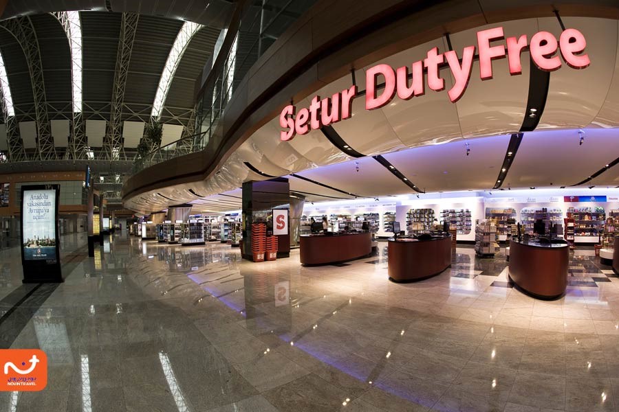 تصویر یک فروشگاه در فرودگاه صبیحا گوکچن 