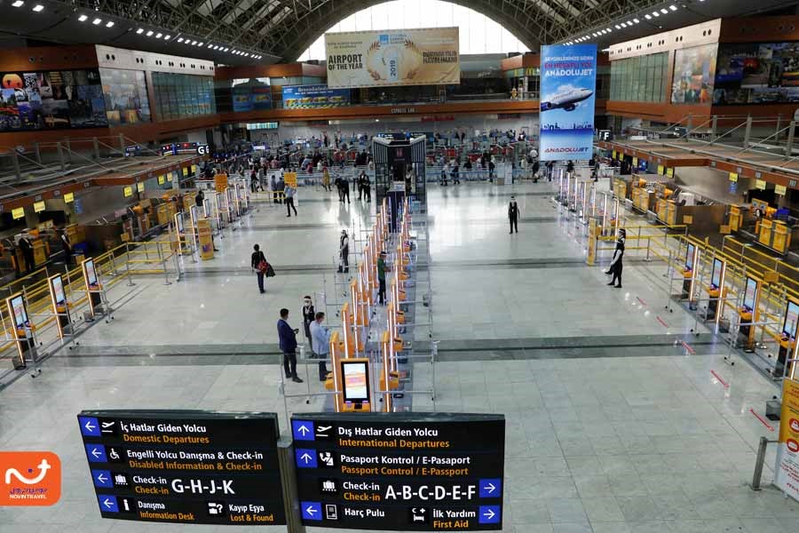 عکس فرودگاه صبیحا گوکچن (نمای داخلی)