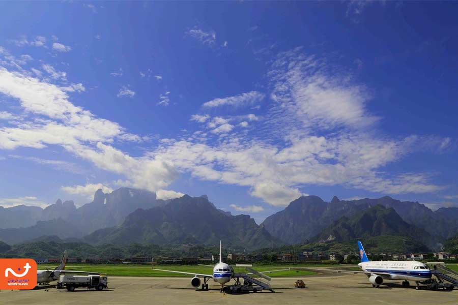 فرودگاه ژانگجیاجی؛ راهی سریع برای رسیدن به پارک ملی جنگلی