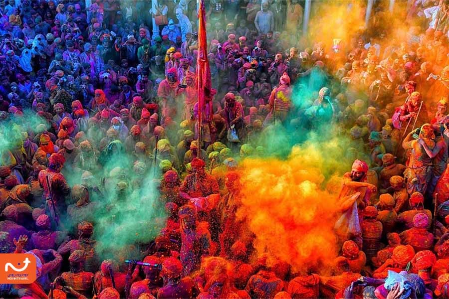 مشهورترین فستیوال ‌های جهان در هولی هند.