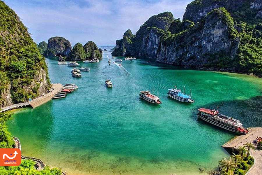 یکی از زیباترین جاهای دیدنی ویتنام با جزایر سنگآهکی شگفتانگیز