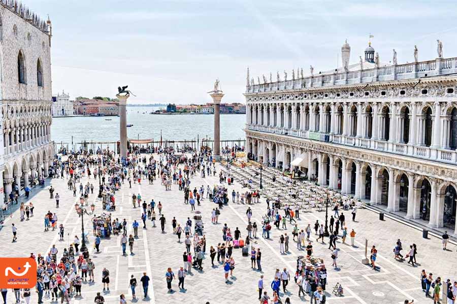 جاهای دیدنی ونیز، قلب توریستی میدان سنت مارک