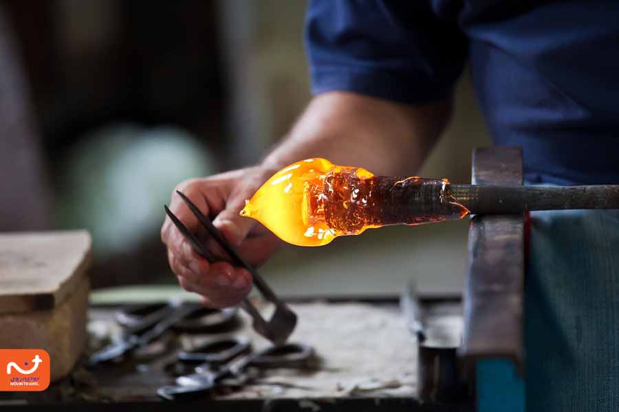 جاهای دیدنی ونیز، هنر شیشه‌گری در جزیره مورانو