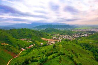 نمایی از طبیعت زیبای گیلان و جاهای دیدنی گیلان