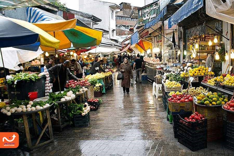 بازار رنگارنگ رشت؛ یکی از بهترین مقاصد سفر نوروز