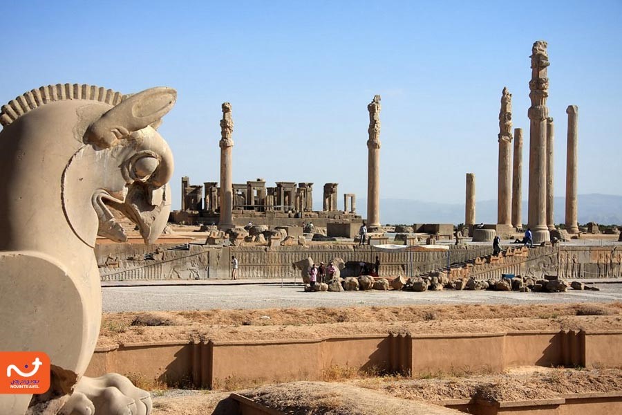 تخت جمشید در شیراز؛ یکی از بهترین مقاصد گردشگری در عید نوروز