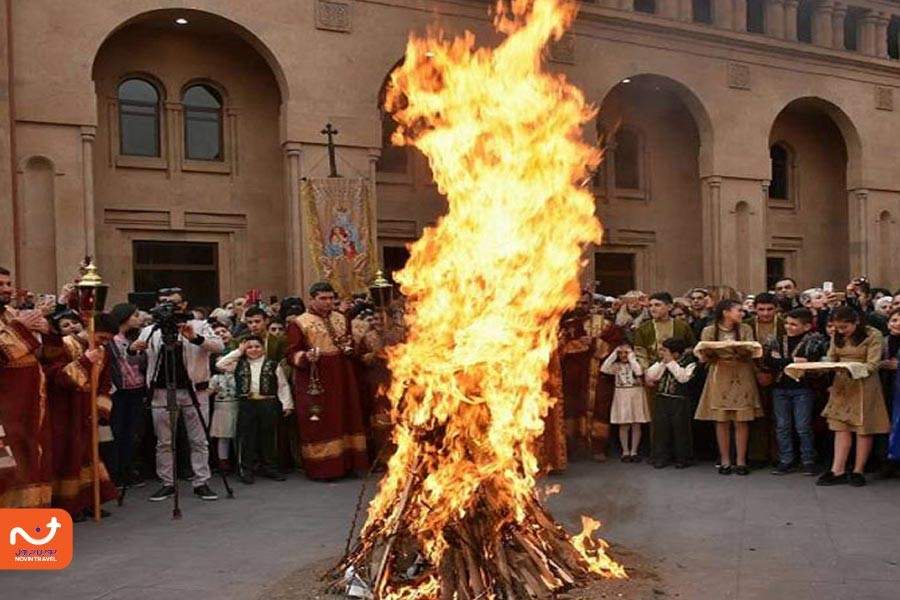 جشن درندز در چهارشنبه سوری