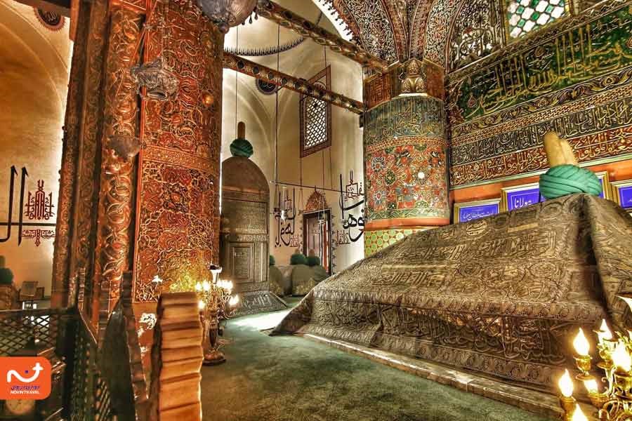 مقبره مولانا از نمایی دیگر