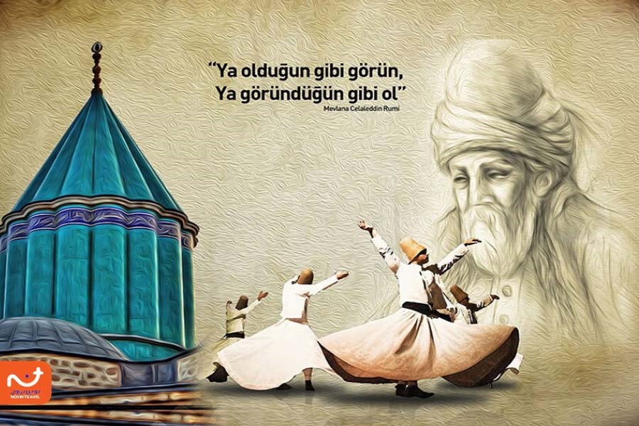 مقبره مولانا در قونیه است.