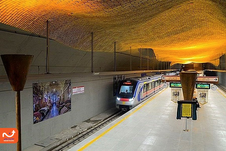 نزدیک‌ترین ایستگاه مترو به حافظیه ایستگاه زندیه است.