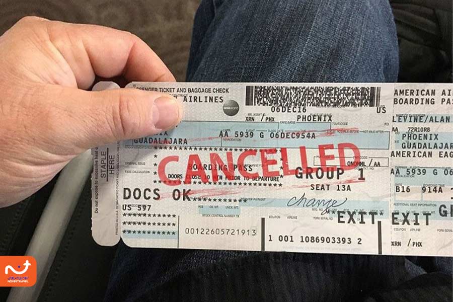 چگونگی کنسلیِ بلیط هواپیما
