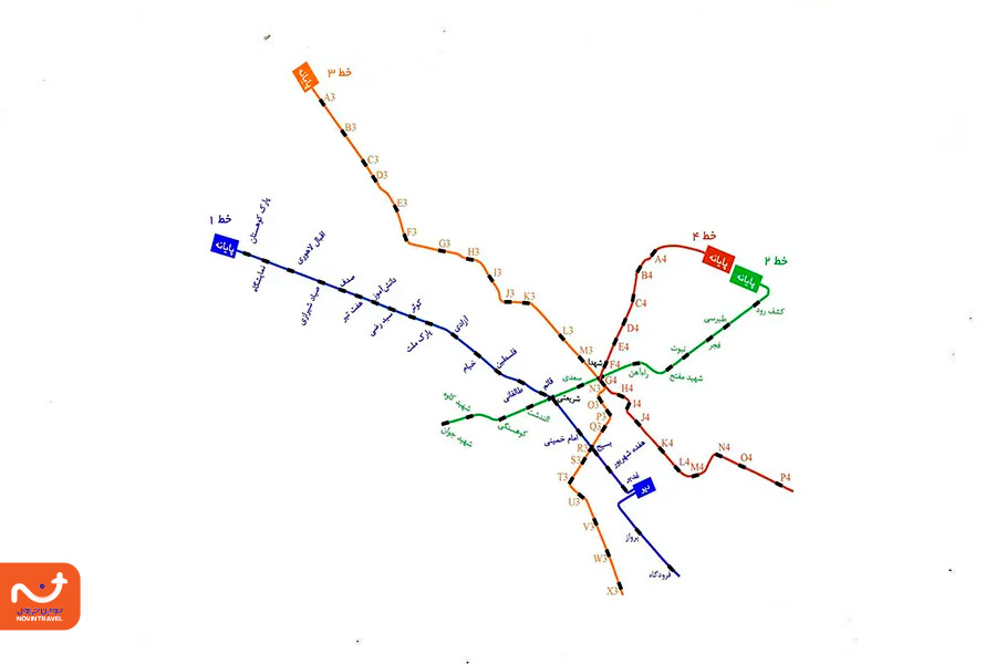 عکس مترو مشهد