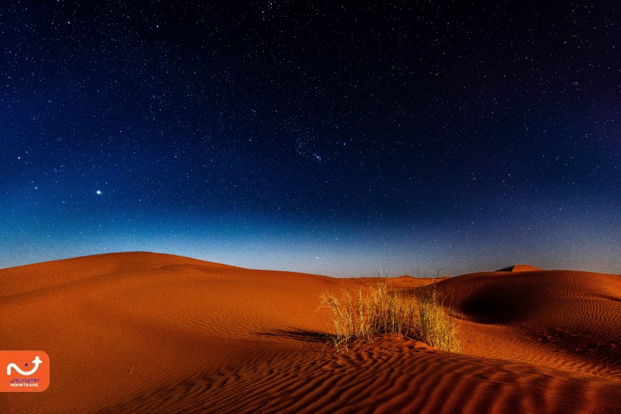 تماشای آسمان شب، از جمله تفریحات محبوب در کویر مصر در ایران است.