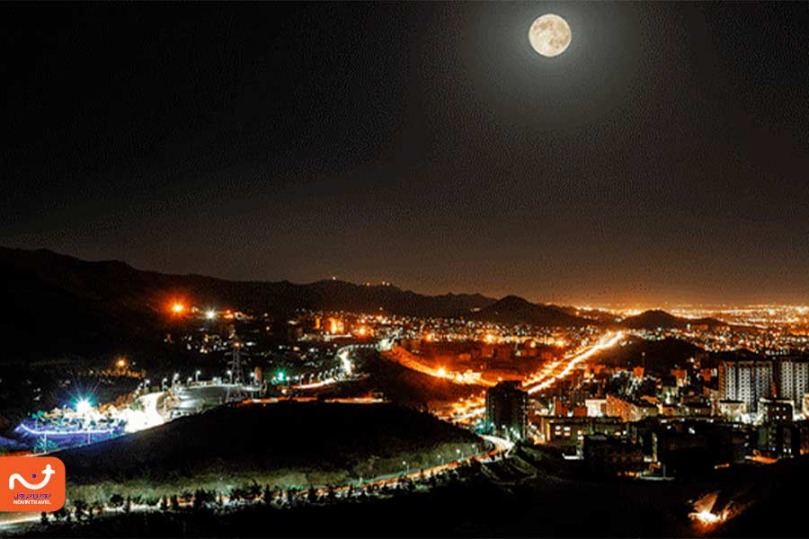 رفتن به بام مشهد از ایستگاه هفت تیر