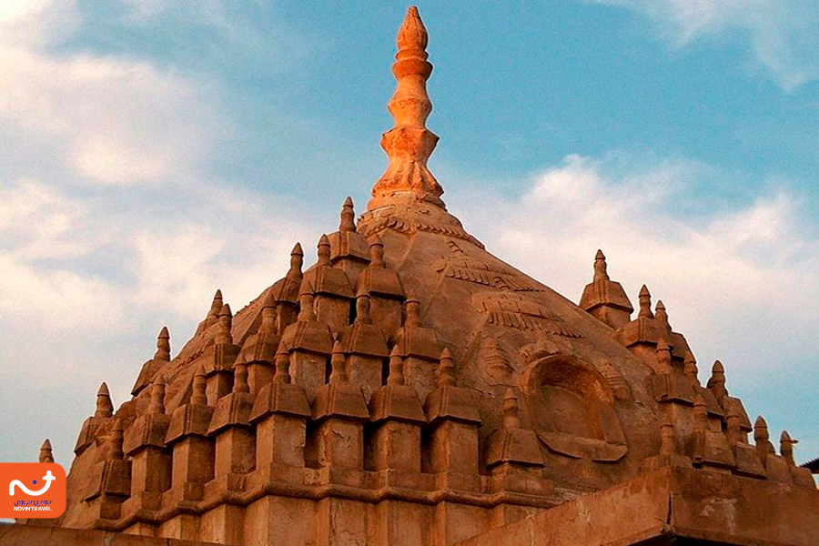 تصویری از معبد هندوها یکی از جاذبه های گردشگری بندرعباس.