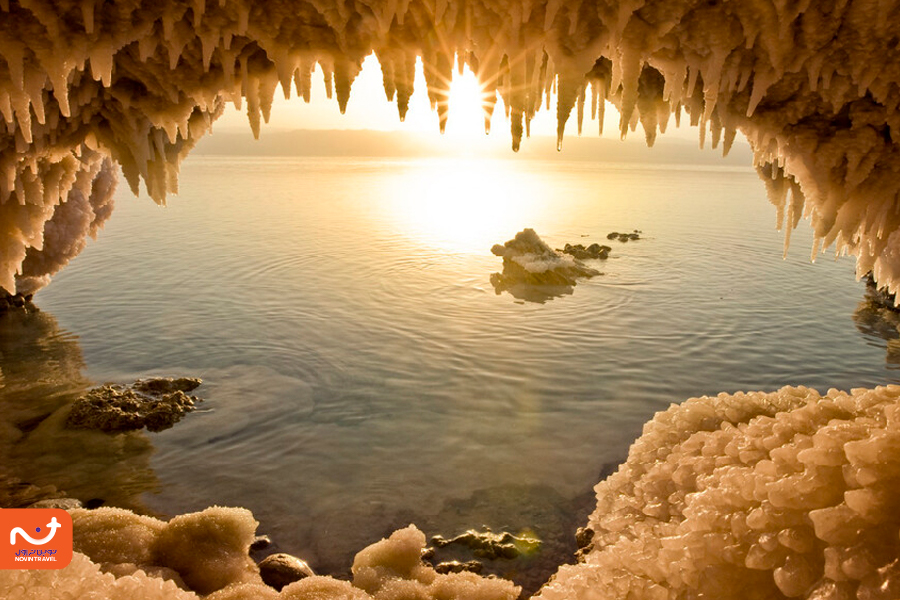 چشم‌انداز زیبای کوه نمکدان، یکی از بهترین جاهای دیدنی بندرعباس.