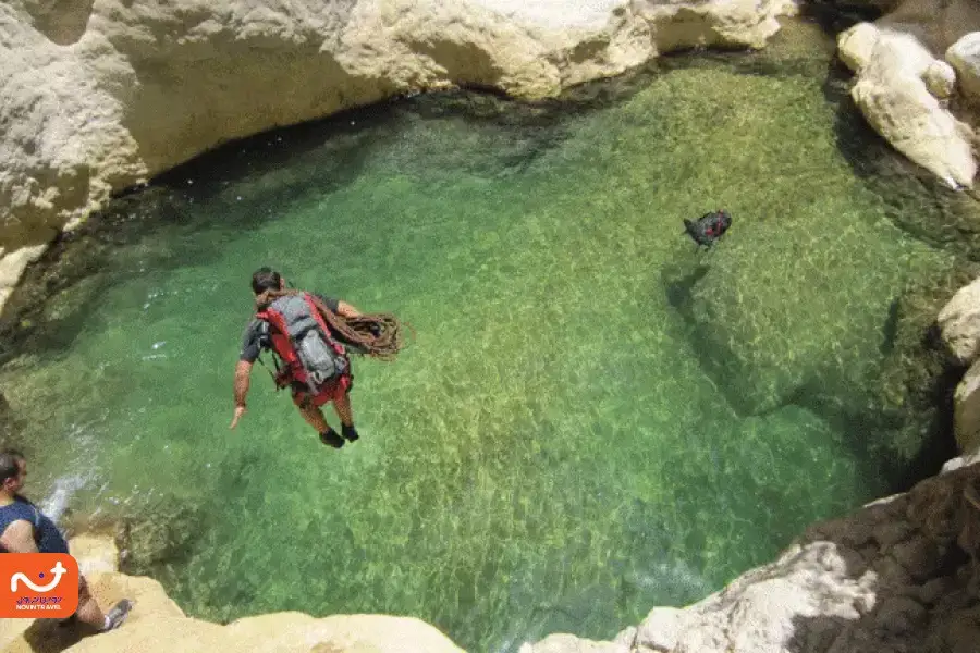 آبشار فتح در تنگه رغز داراب فارس