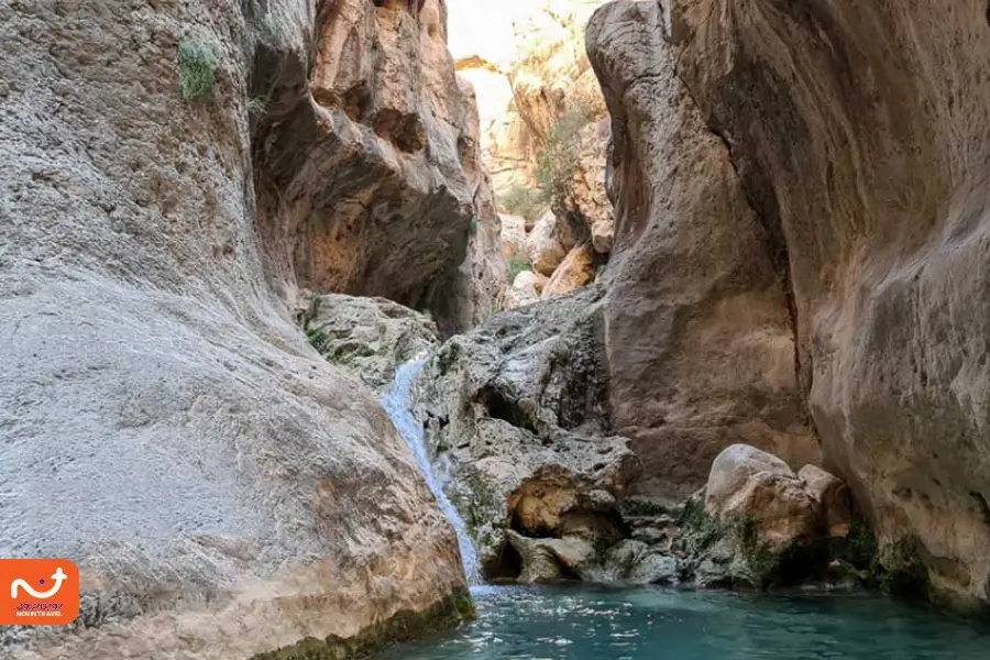 آبشار جام در تنگه رغز شیراز