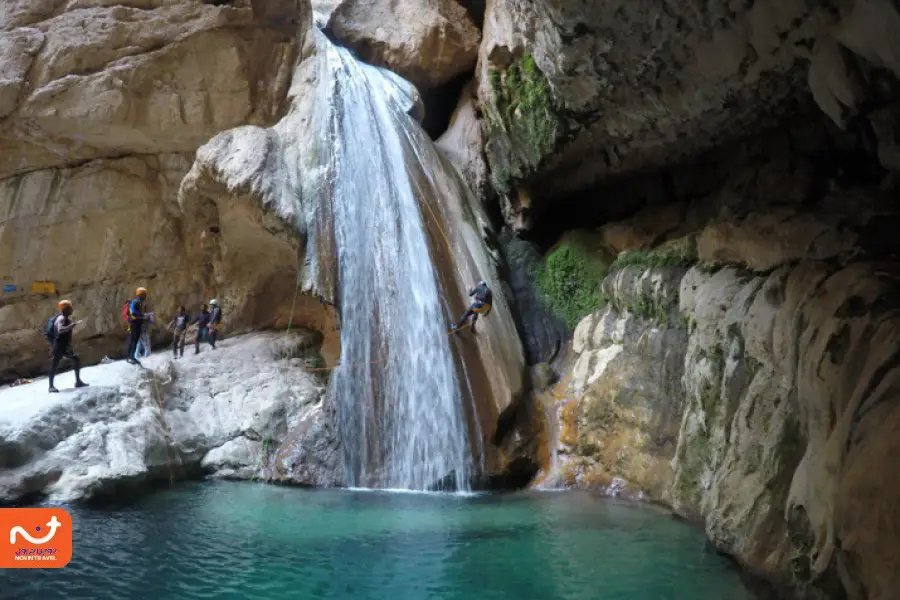 آبشار وداع، آخرین آبشار تنگه رغز فارس