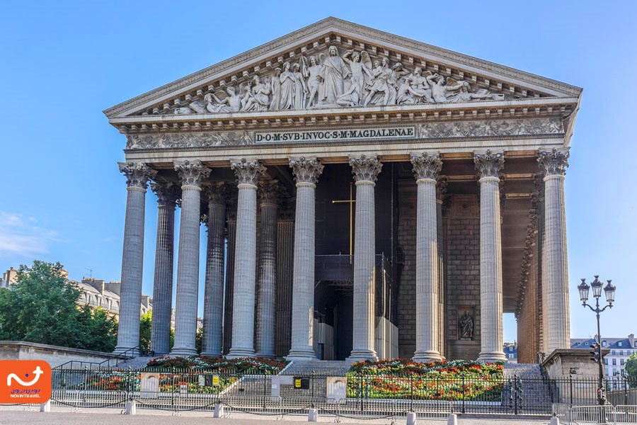 کلیسای مادلین در میدان کنکورد فرانسه