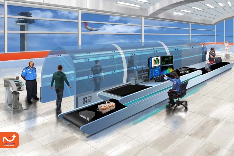 گیت بازرسی فرودگاه