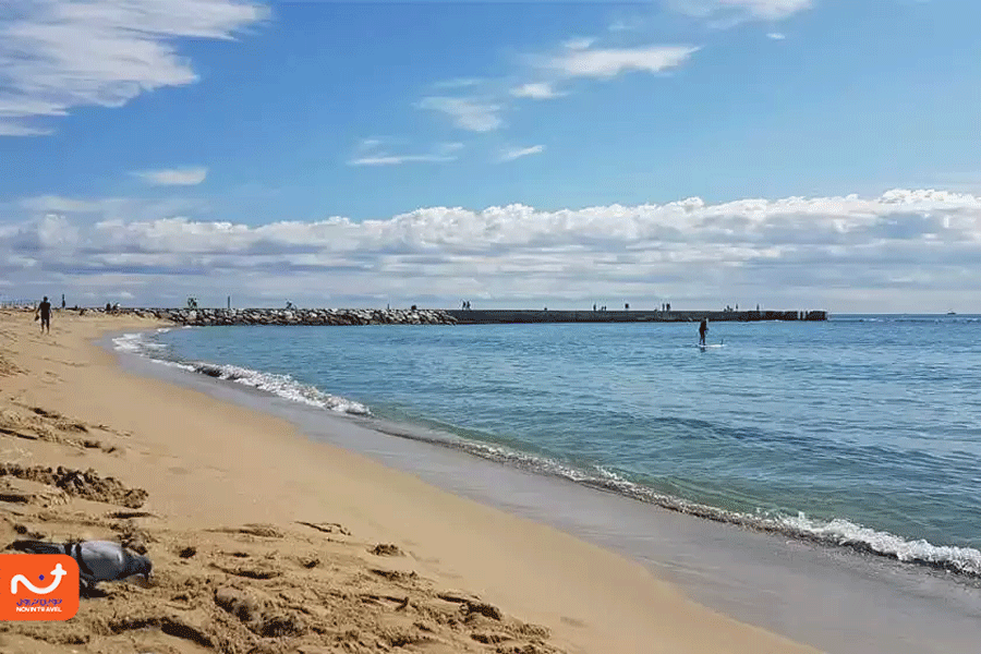 جاهای دیدنی بارسلونا اسپانیا ساحل بارسلونتا