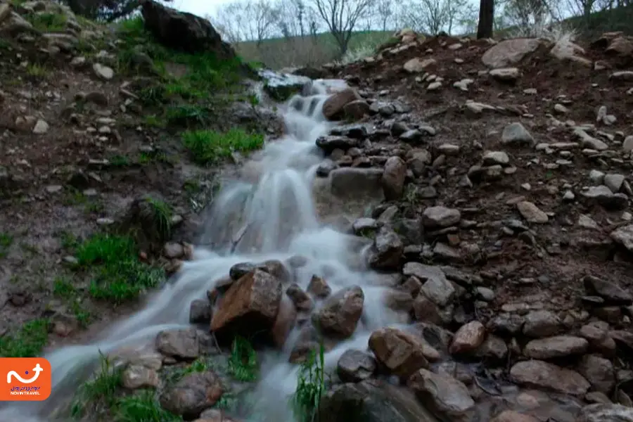 چشمه‌های آبگرم آق‌سو ترکمن صحرا.