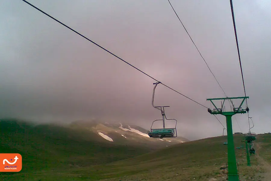 تله‌کابین آلوارس؛ یکی از جاهای تفریحی و دیدنی سرعین