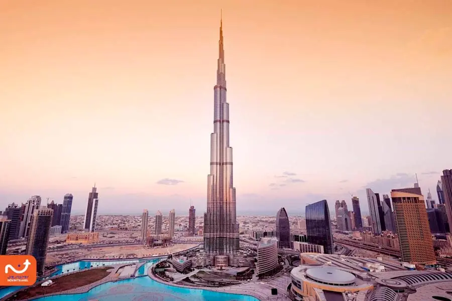 برج خلیفه در نزدیکی پارک کروکودیل دبی