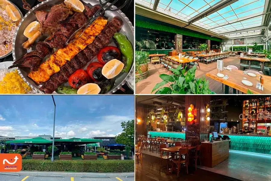 استانبول رستوران ایرانی گلاب