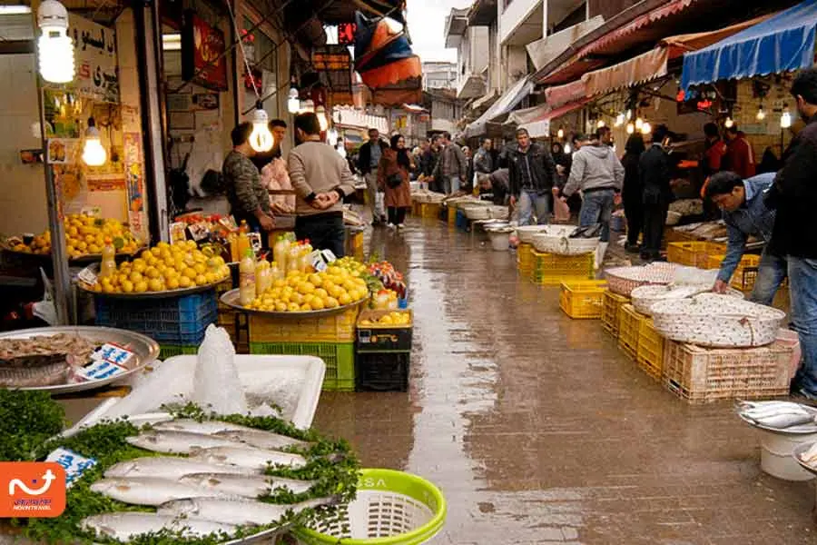 تصویر بازار بزرگ رشت؛ یکی از جاهای دیدنی رشت