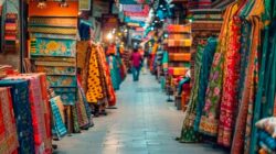 بازار پارچه دبی یا بازار بور دبی