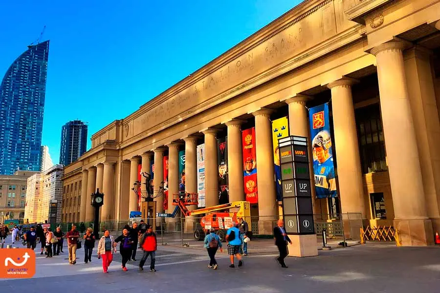 ایستگاه اتحادیه؛ یکی از جاهای دیدنی رایگان تورنتو