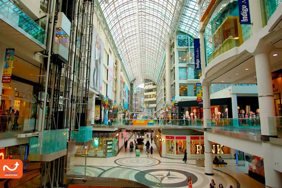 مرکز خرید ایتون؛ از جاهای دیدنی تورنتو